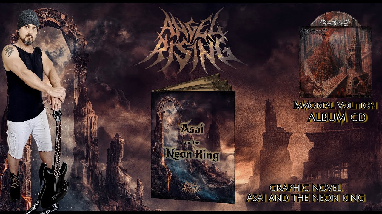Graphic Novel 'Asai and the Neon King' by ANGEL RISING - YouTube