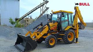 Top Range Export Model BULL HD100 Telescopic Dipper with Standard Leg | The Powerful Backhoe Loader