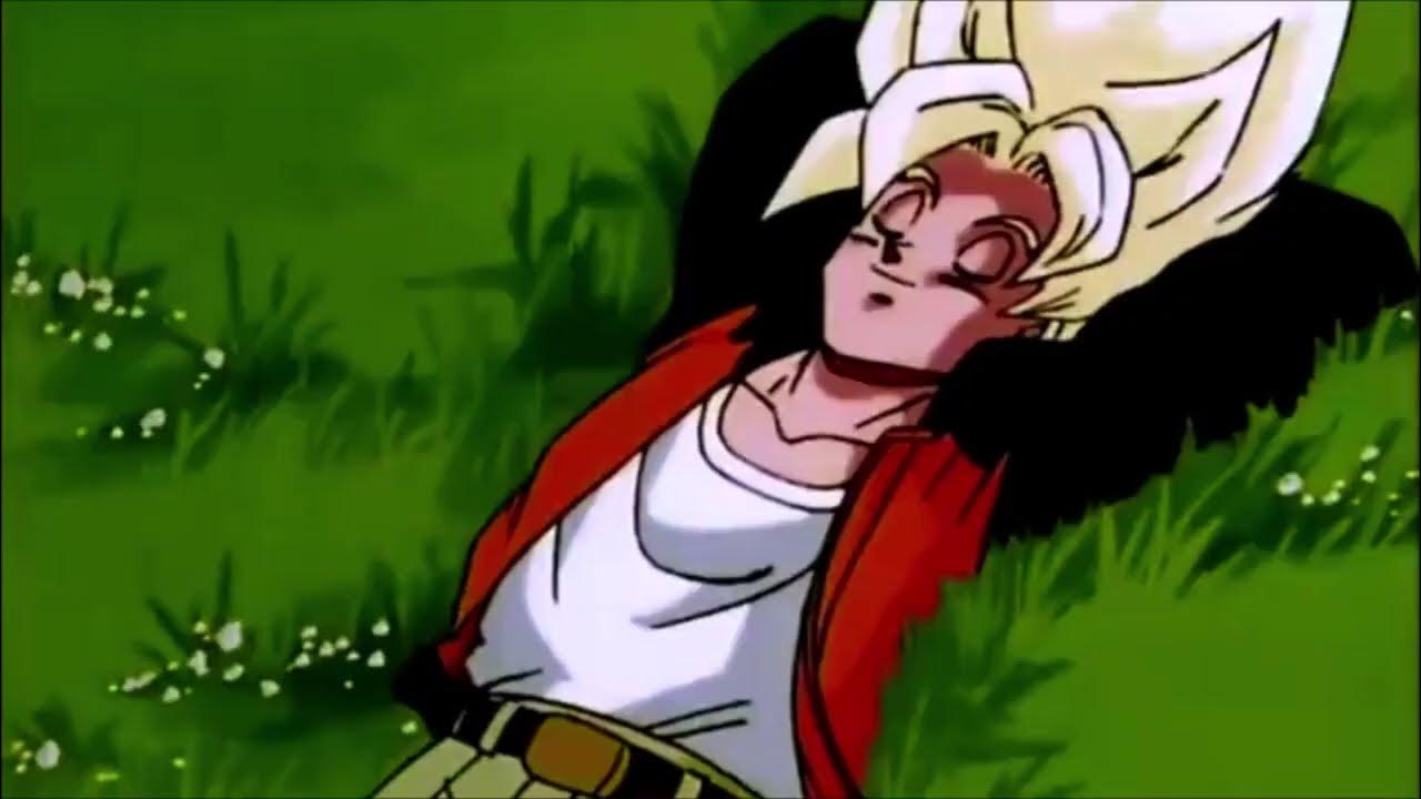 krillin throws a rock at goku YouTube