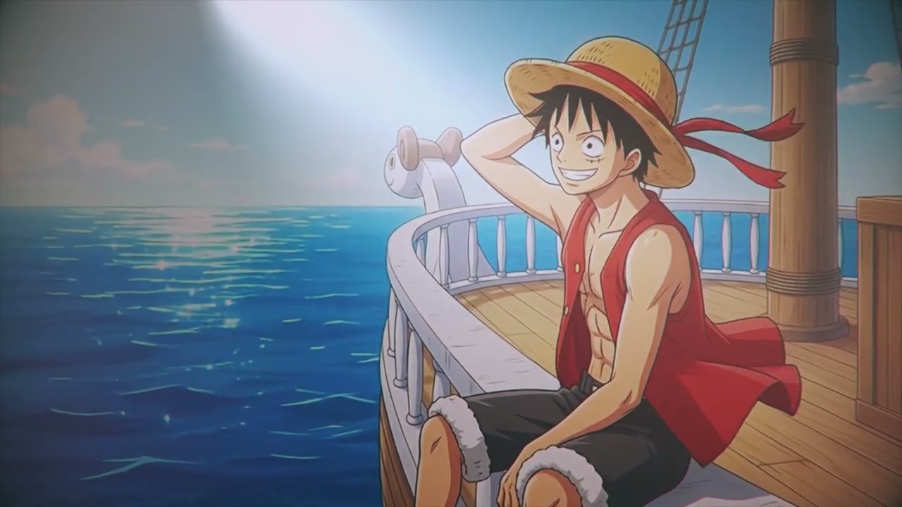 Meditating with Luffy in One Piece | music for sleep or reading