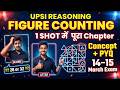 Figure Counting (Concept + PYQ) | UPSI Reasoning 1 Shot | 14-15 March Exam