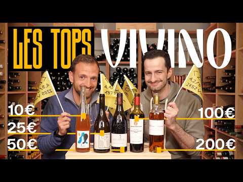 Quels sont ⭐ les tops ⭐ vins d'après Vivino ?