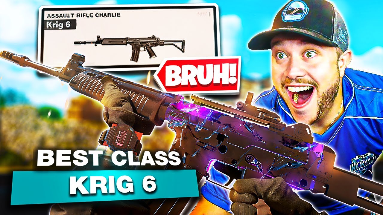 How to make the BEST "KRIG 6" CLASS SETUP IN COD BLACK OPS COLD WAR