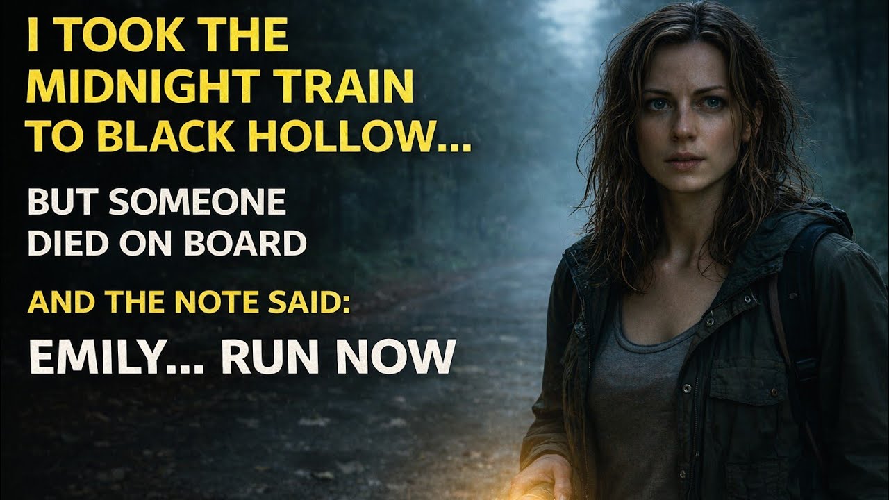 Scary Mystery Story: The Midnight Train to Black Hollow 