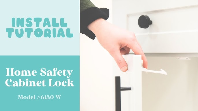 Safety Adhesive Magnetic Cabinet Locks Fácil Instalar En - Temu