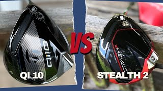 Taylormade Qi10 Driver vs Stealth 2 Driver (tested by +1 Handicap)