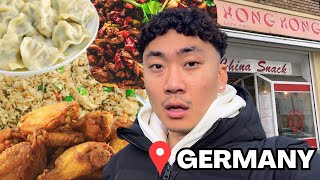 American Tries Chinese Food In Germany