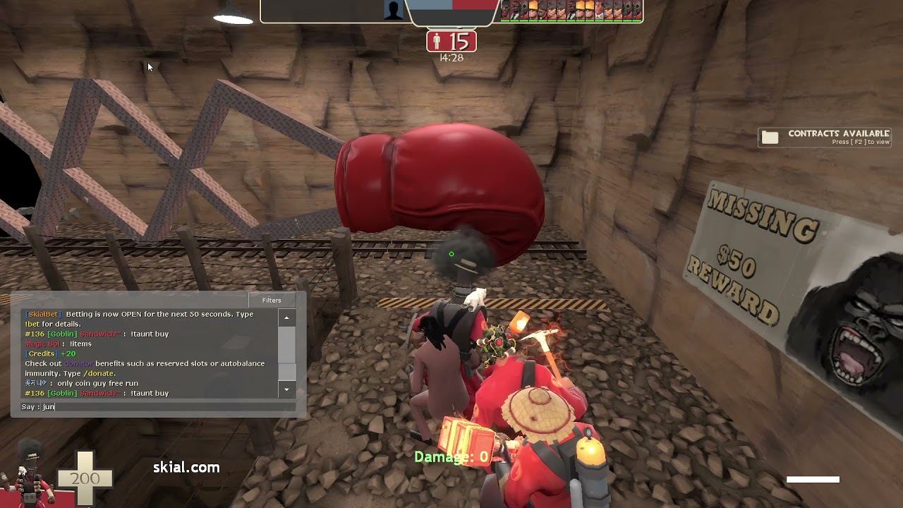 [Team Fortress 2 Deathrun] Junglemines Night