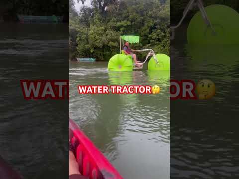 This Water Tractor Is In TINTON RESORT HAIKADY Amusementpark India Wildwateradventurepark