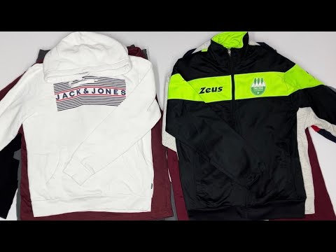 Спортивний одяг секонд-хенд мікс 1 сорт від 8 кг, видео 6