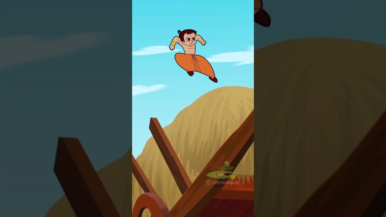 Here comes the super hero Bheem 