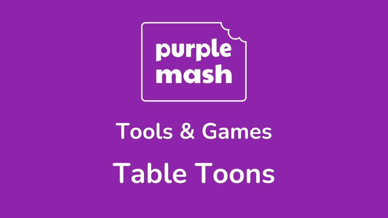 Table Toons Maths Game | Purple Mash - YouTube