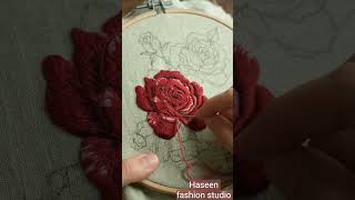 embroidery tutorial #explore #ytshorts #usa