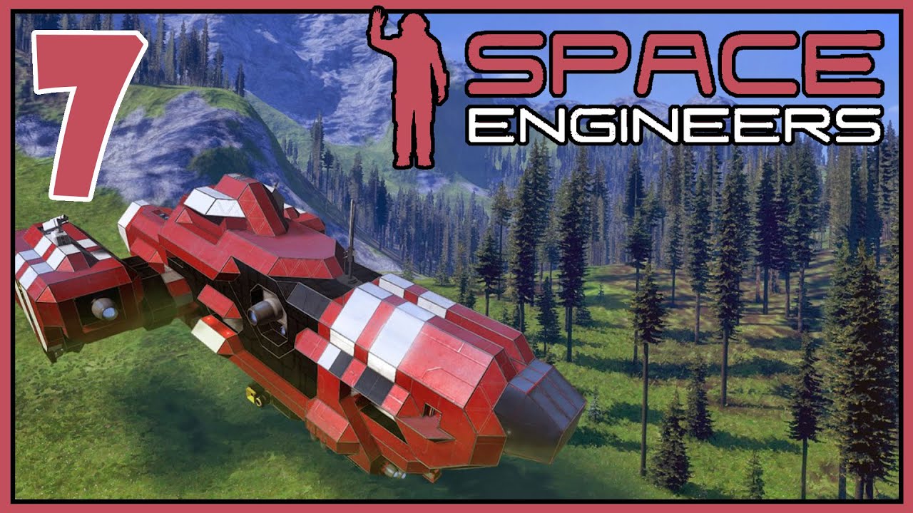 Space Engineers: Planets - Ep 7 - Back-Drill Vehicle