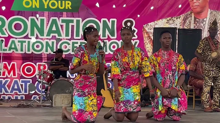 3 MONTHS CORONATION CELEBRATION OF OBA SURAKAT OLAYIWOLA AKANNI ONIDIMU OF IDIMU LAND//K1 DE ULT..