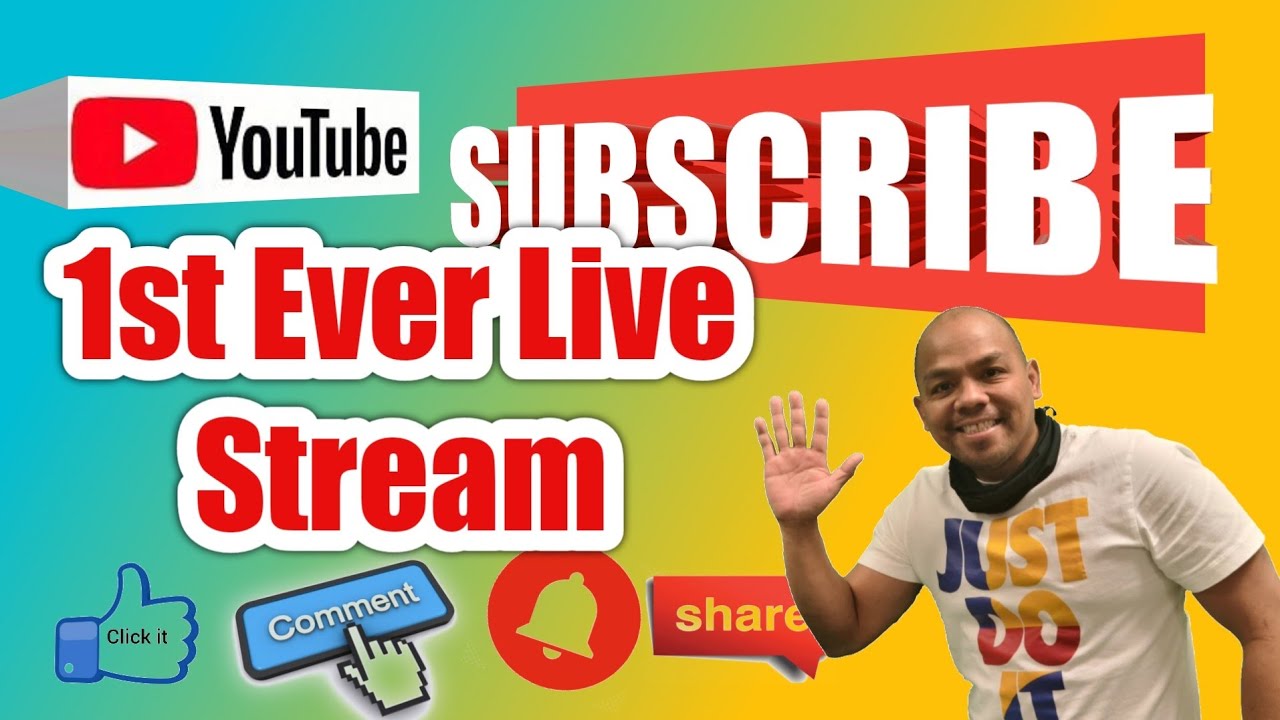 First Live Stream Ever - YouTube