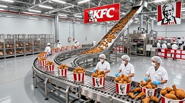 Inside the KFC Factory: From Fresh Chicken to Crispy Perfection - Documentary
