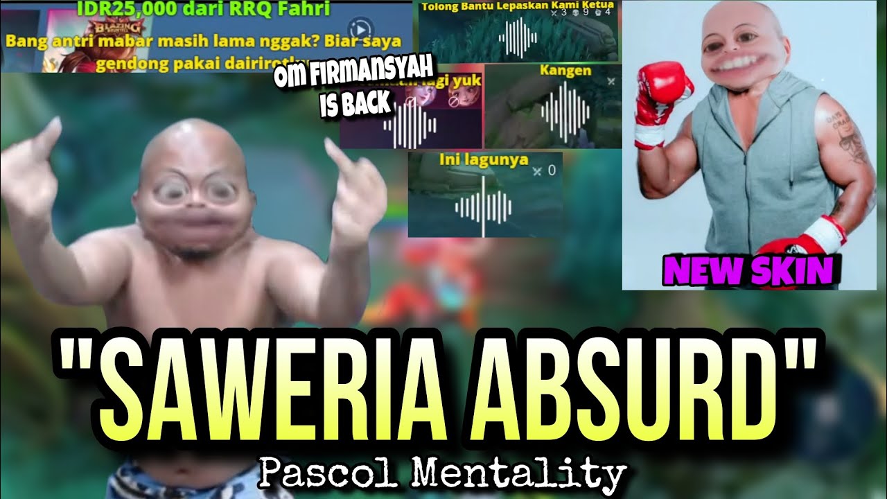 Om Firmansyah Hadir !! Saweria Absurd Dari Penonton Sampai Pascol Emosi