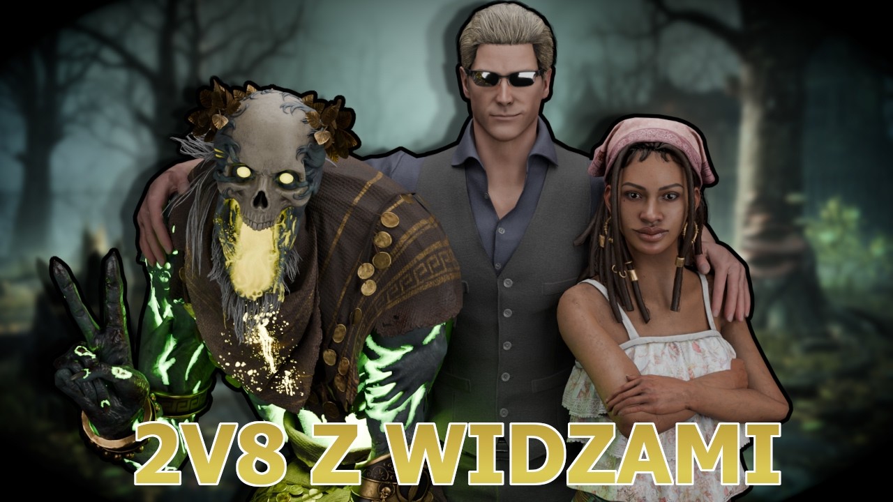 ZAGRAŁEM 2v8 Z WIDZAMI W DBD 😯