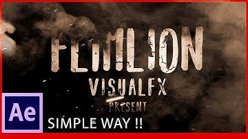 After Effects Tutorial: Logo & Text Animation | Cinematic Titles | Raees trailer effect