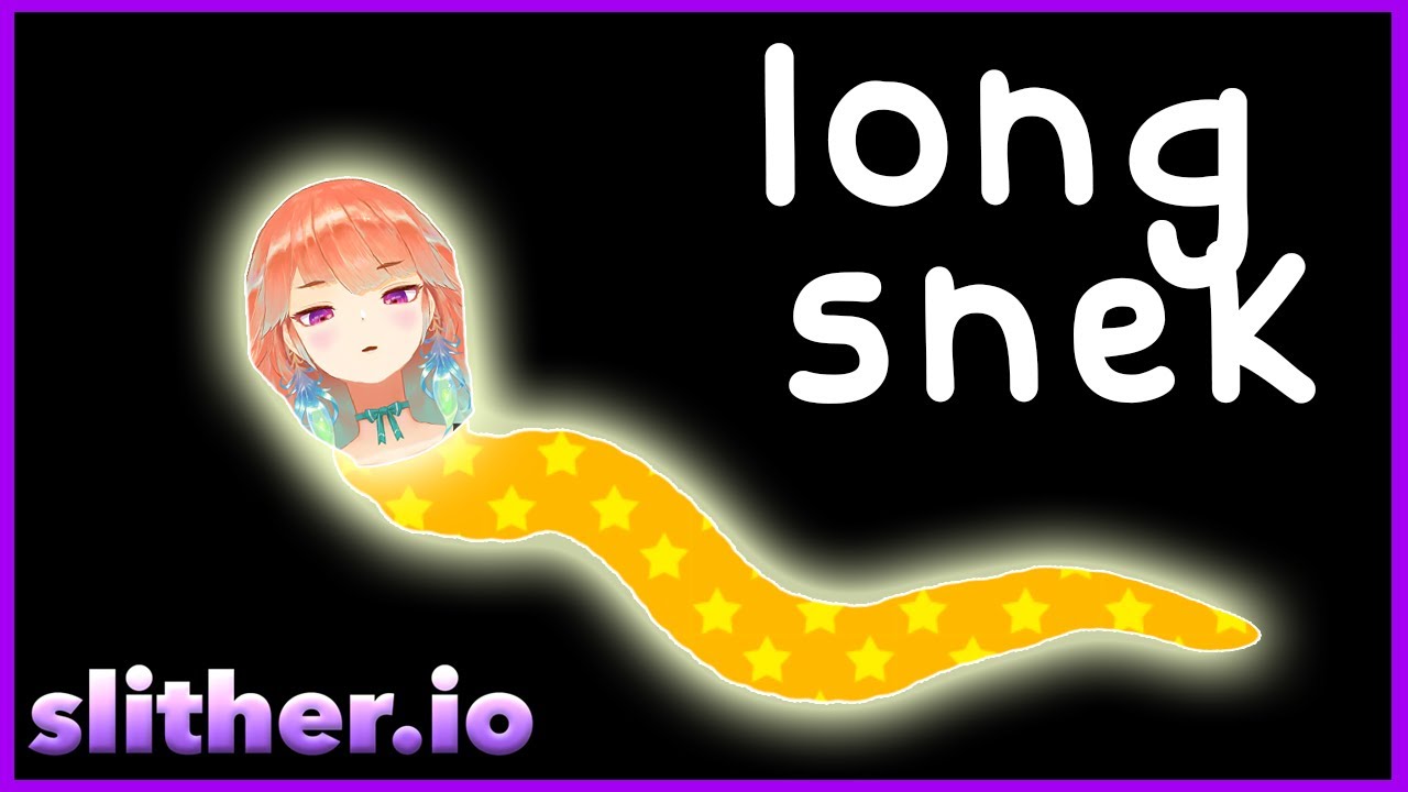 【Slither.io】am snek! guerrilla puyo! #kfp #キアライブ