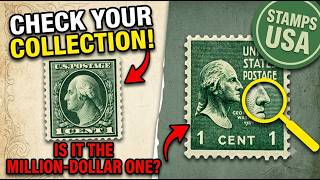 Is Your 1¢ George Washington Stamp Worth MILLIONS? (Check Your Collection!)