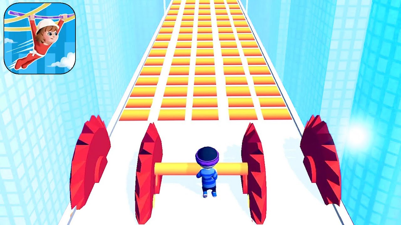 ROOF RAILS - Level Up Free Gameplay New Update Max Speed Run