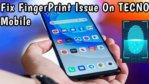 Fix fingerprint Problem on Tecno mobile | Fingerprint option not showing In Tecno Mobile