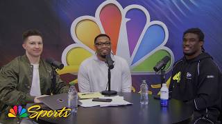 Illinois linebacker Gabe Jacas carries wrestling background to football | NFL on NBC