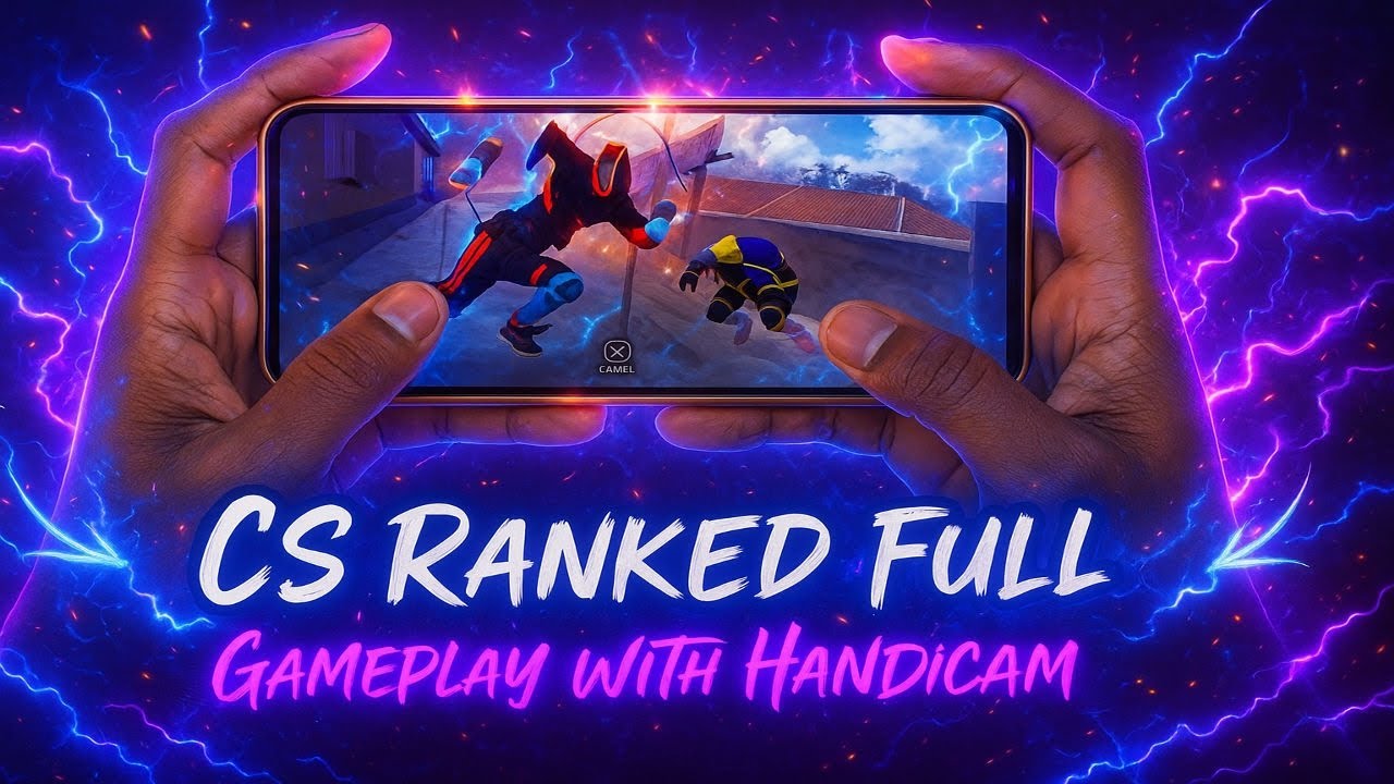 🔥 CS Ranked Full Gameplay with Handcam - High VFX Action! 🔥