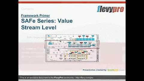 SAFe Series: Value Stream Level