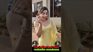 The Indian best Naika : rashmika mandanna