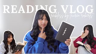 reading vlog: reckless by lauren roberts (spoiler free)
