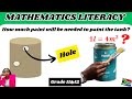 Surface area of cylinder| How much paint will be needed to paint the surface area