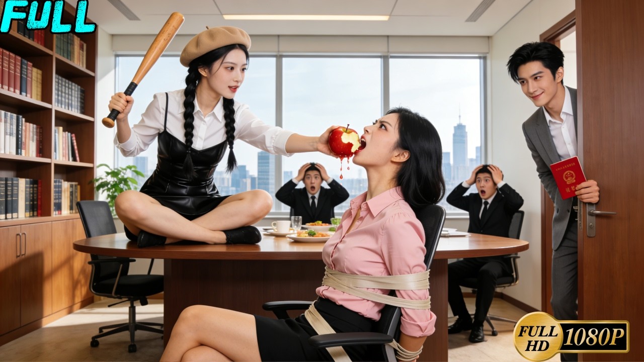 كان CEO يريد فسخ الخطوبة، لكن حين رأى المرأة تعاقب الشريرة بتفاحة في فمها، فتن بها وتزوجها!