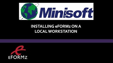 Installing eFORMz on a Local Workstation