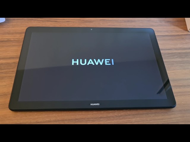 Huawei MediaPad T5 first start - YouTube