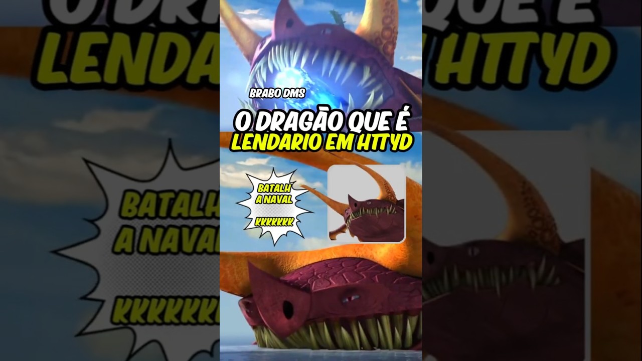 🌊🔥 Dragão Fogo de Bala | Como Treinar o Seu Dragão.