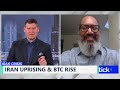 Crypto climbs amid U.S. weakness and Iranian crisis