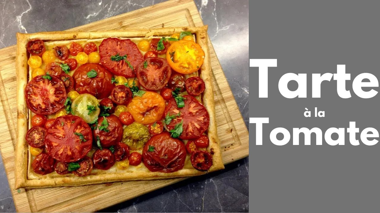 TARTE à la TOMATE (Tous en cuisine avec Seb)