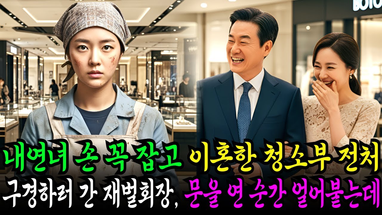 내연녀 손잡고 청소부로 일하는 전처를 비웃으러 간 백만장자 재벌회장, 문을 여는 순간 눈앞에 펼쳐진 광경에 얼어붙고마는데..ㅣ노후사연ㅣ감동사연ㅣ사연라디오