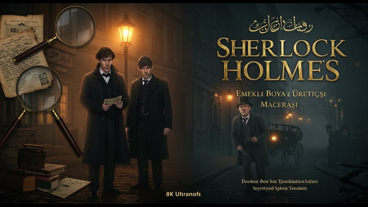 Sherlock Holmes: Emekli Boya Üreticisi Macerası | Sesli Kitap - Tek Parça