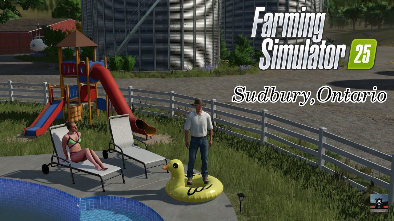 Sudbury Ontario Map, Using The Triple Silo Silage Fermenter, Farming Simulation 25, FS25