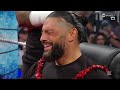 Roman reigns accepts tribal combat match against jey uso  wwe smackdown 72123 full segment