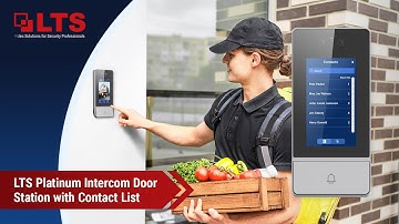 LTS Platinum Intercom Door Station with Contact List