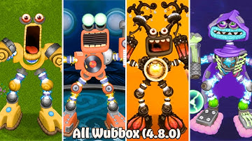 All Wubbox Sound & Animation - Ethereal Epic Wubbox (My Singing Monsters)