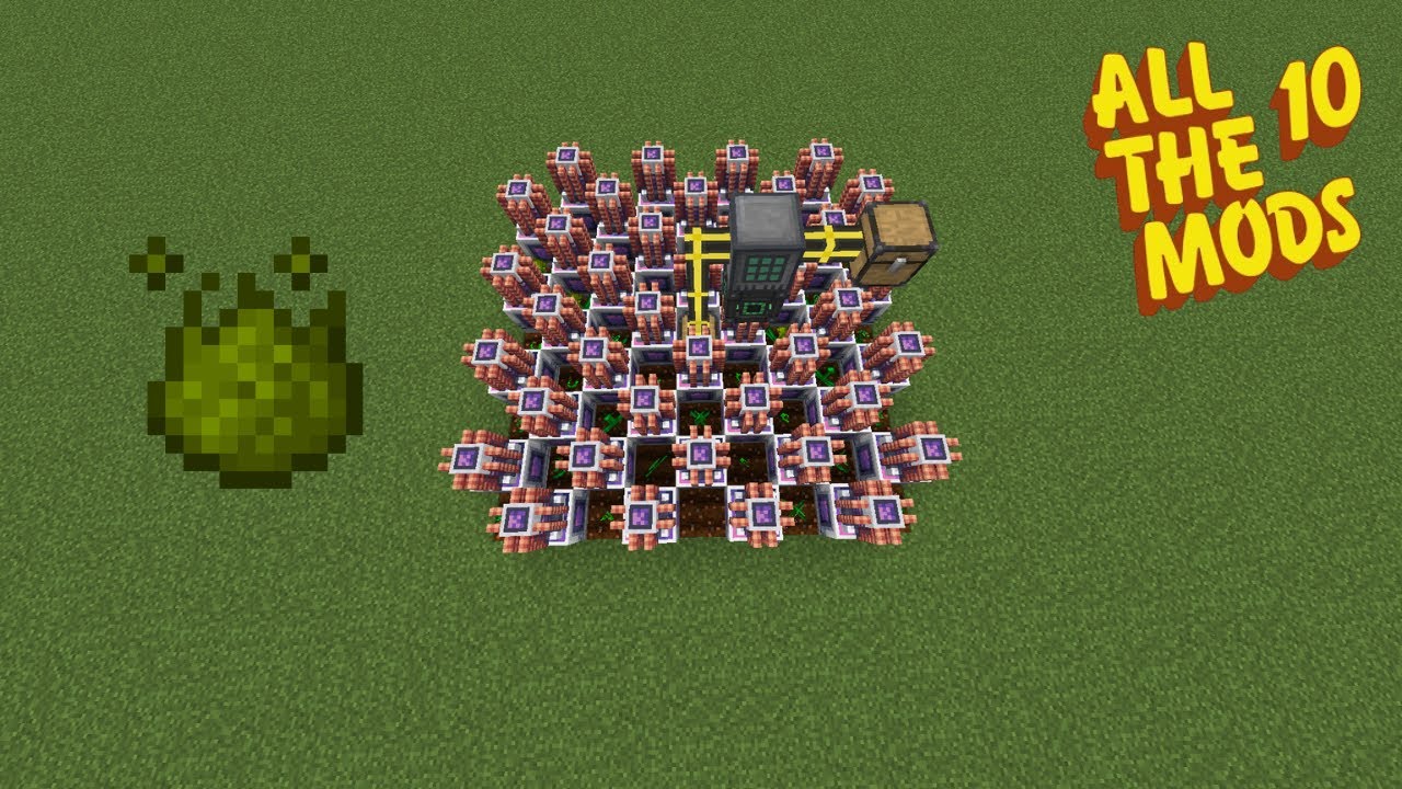 Best early game mystical agriculture farm All the Mods 10 | ATM10