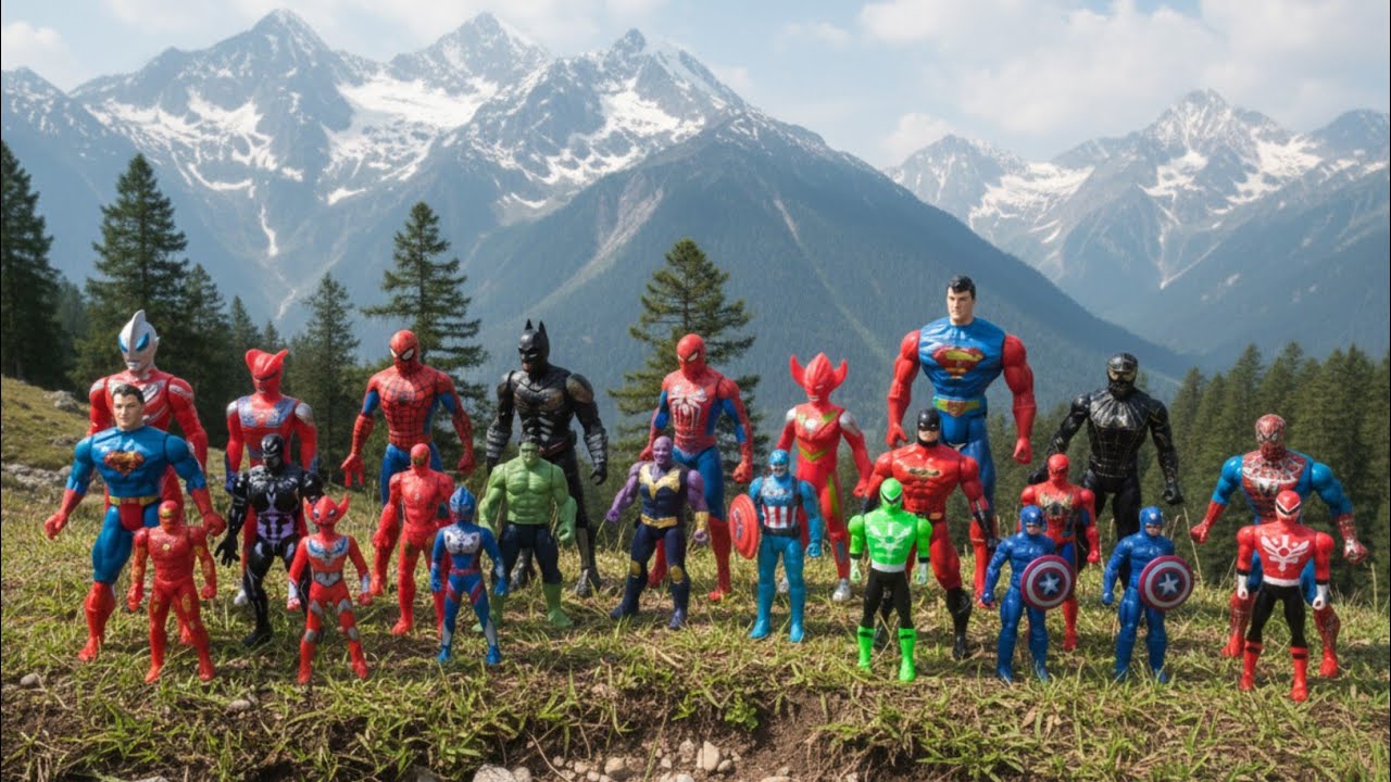 AVENGERS SUPERHERO STORY, MARVEL SPIDER-MAN VS IRONMAN, HULK VS THANOS VS CAPTAIN AMERICA FULL MOVIE