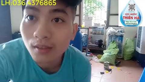 Hướng dẫn lắp mô hình lọc bằng thùng phi 220l lọc nước giếng khoan #ducanhthienha#thienha