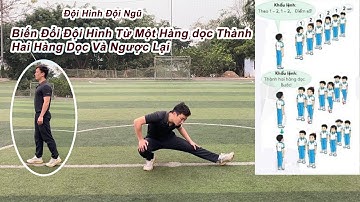 Biến Đổi Đội Hình Từ Một Hàng Dọc Thành Hai Hàng Dọc Và Ngược Lại | Đội Hình Đội Ngũ | Thể Dục Lớp 2